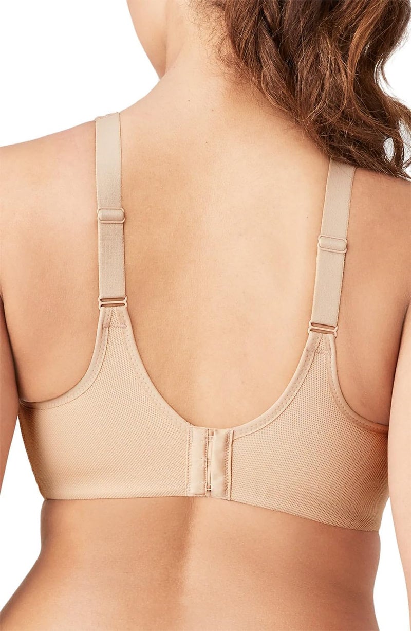 Wacoal Women's Casual Beauty Soft Cup Bra, Toast, 38DDD - Image 3